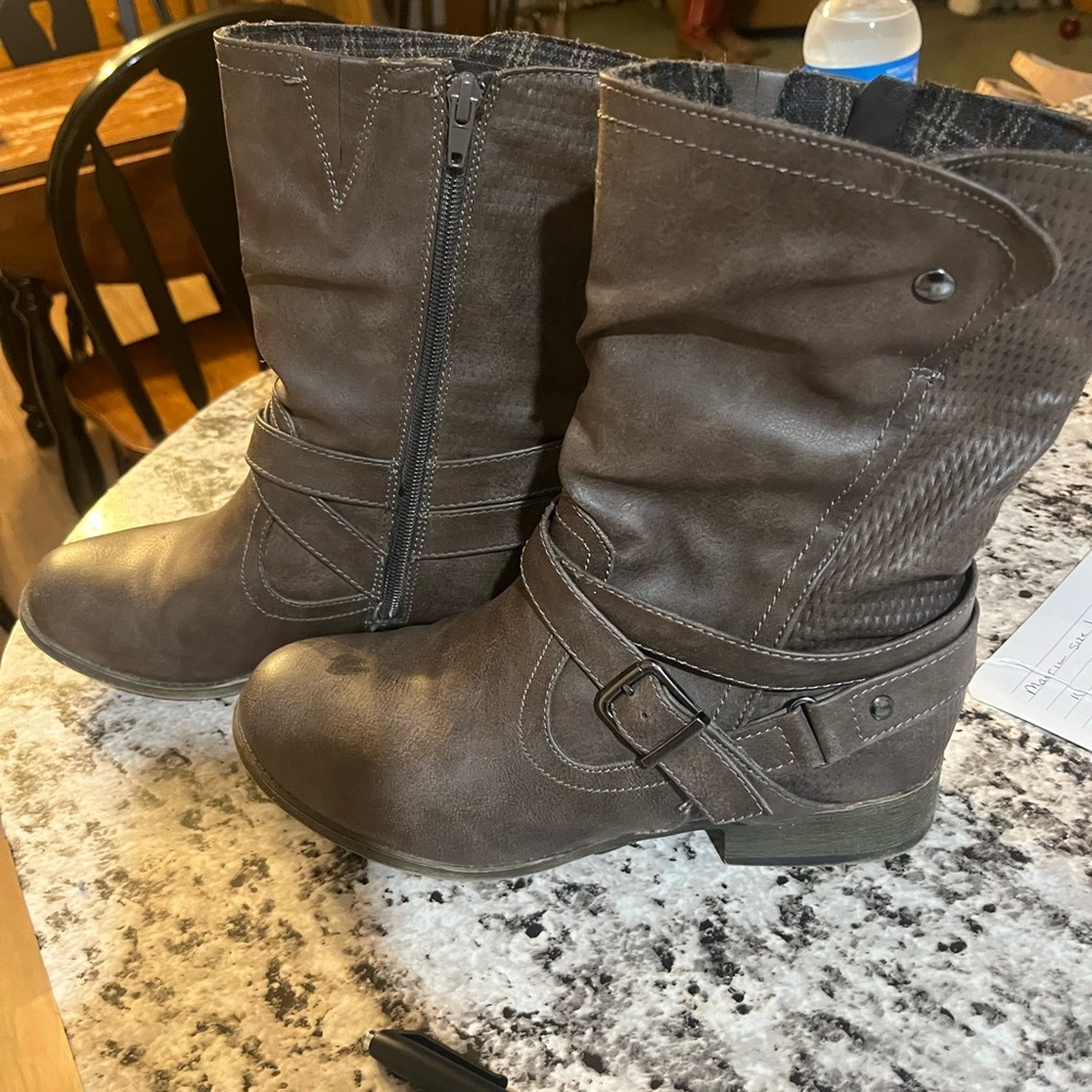 Maurices Brown Mid Calf Boot